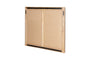 Anesha Upholstered Linen Headboard - Olive Green