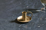 Amri Iron Candlestick - Antique Brass
