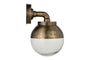 Abeo Outdoor Wall Lamp - Antique Brass