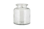 Akra Recycled Glass Vase - Clear