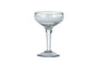 Anara Etched Champagne Glass - Clear (Set of 4)