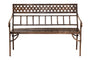 Bahula Decorative Iron Bench