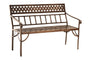 Bahula Decorative Iron Bench