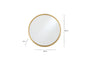 Almora Round Mirror - Large
