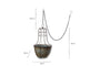 Abari Caged Hanging Planter
