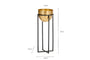 Atsu Brass Planter Stand