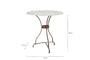 Parwaha Marble Bistro Table