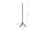 Sahhil Metal Tripod Floor Lamp - Antique Bronze