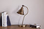 Damba Desk Lamp - Antique Brass-Trade nkuku