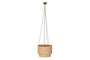 Darat Mango Wood & Jute Pendant - Natural-Trade nkuku