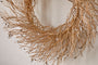 Danvi Glass Drop Wreath - Brass & Clear