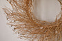 Danvi Glass Drop Wreath - Brass & Clear