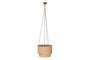 Darat Mango Wood & Jute Pendant - Natural