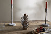 Elagalu Pine Cone Candle Holder - Zinc
