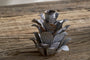 Elagalu Pine Cone Candle Holders - Zinc (Set of 2)