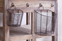Inkollu Wall Hung Baskets - Aged Brass - (Set of 2)-Trade nkuku