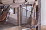 Inkollu Wall Hung Baskets - Aged Brass - (Set of 2)-Trade nkuku