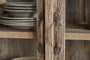 Ibo Reclaimed Wood & Glass Cabinet - Natural - Wide