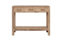 Ibo Reclaimed Wood 3 Drawer Console Table - Natural