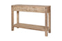 Ibo Reclaimed Wood 3 Drawer Console Table - Natural