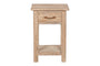 Ibo Reclaimed Wood Bedside Table - Natural