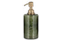 Ilcoso Recycled Hammered Glass Soap Dispenser - Green