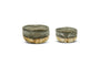 Janka Tealight Holders - Charcoal (Set of 2)