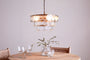 Kagitha Recycled Glass Chandelier - Clear-Trade nkuku