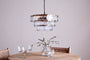 Kagitha Recycled Glass Chandelier - Clear-Trade nkuku