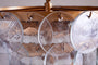 Kagitha Recycled Glass Chandelier - Clear-Trade nkuku