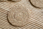 Keso Woven Coasters - Brown (Set of 4)