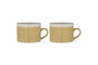 Kai Mugs - Mustard (Set of 2)