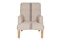Kallu Wool & Cotton Occasional Chair - Natural