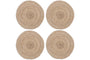Keso Woven Placemats - Natural - (Set of 4)