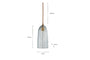 Lumina Recycled Glass Pendant - Clear-Trade nkuku