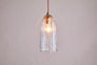 Lumina Recycled Glass Pendant - Clear-Trade nkuku