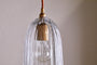 Lumina Recycled Glass Pendant - Clear-Trade nkuku