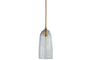 Lumina Recycled Glass Pendant - Clear-Trade nkuku