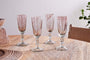 Llanera Champagne Glass - Plum - (Set of 4)
