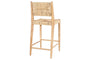 Lohanda Acacia & Munja Grass Counter Chair - Natural