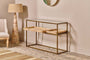 Luzon Iron & Mango Wood Display Console Table