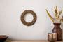 Madhi Wire Ball Wreath - Brass