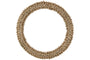 Madhi Wire Ball Wreath - Brass