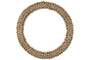 Madhi Wire Ball Wreath - Brass