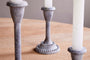 Moremi Candle Holders - Aged Zinc - (Set of 3)