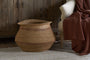 Rana Wide Basket - Natural & Rust