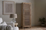 Ibo Reclaimed Wood Slatted Tall Cabinet - Natural