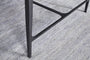 Sita Reclaimed Wood & Iron Coffee Table - Chocolate Brown