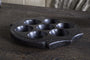 Maji Stone Multi Tealight Holder - Antique Black
