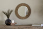 Putali Etched Mirror - Antique Brass